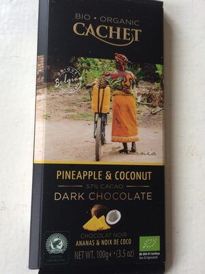 chocolat noir ananas & noix de coco - Produit