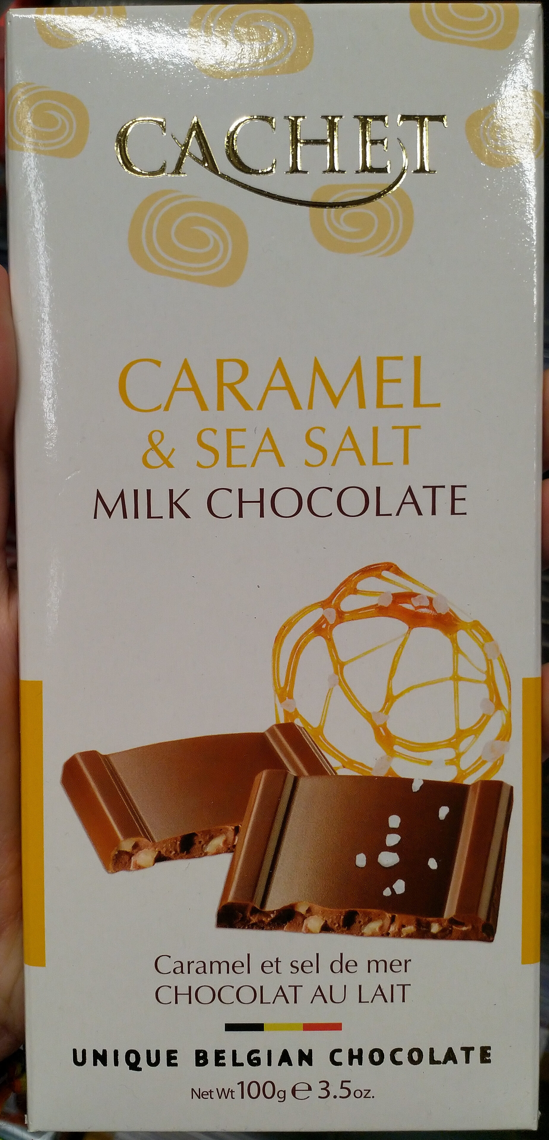 Caramel & sea salt chocolate - Produit - en