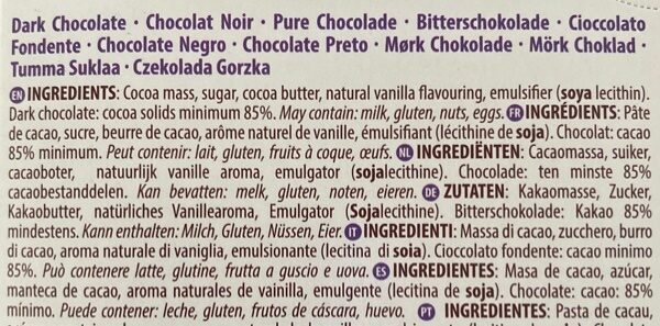 Extra dark chocolate - Ingrédients