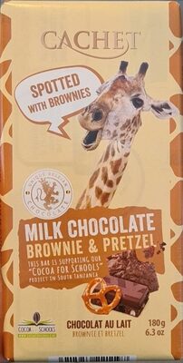 Milk Chocolate Brownie Pretzel - Produit