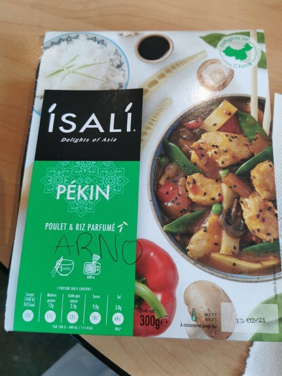 Isali Pékin poulet et riz parfumé - Product - fr