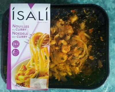 Isali Nouilles Curry - Product - fr
