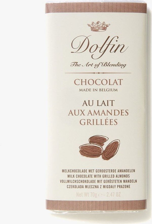 Chocolat Au Lait Aux Amandes Grillées - Product - fr