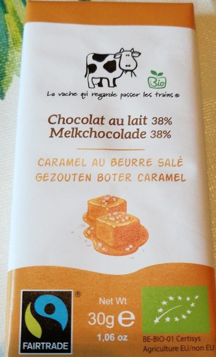 Chocolat au lait caramel beurre salé - Produit