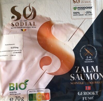 Saumon Norvège Bio - Product - fr