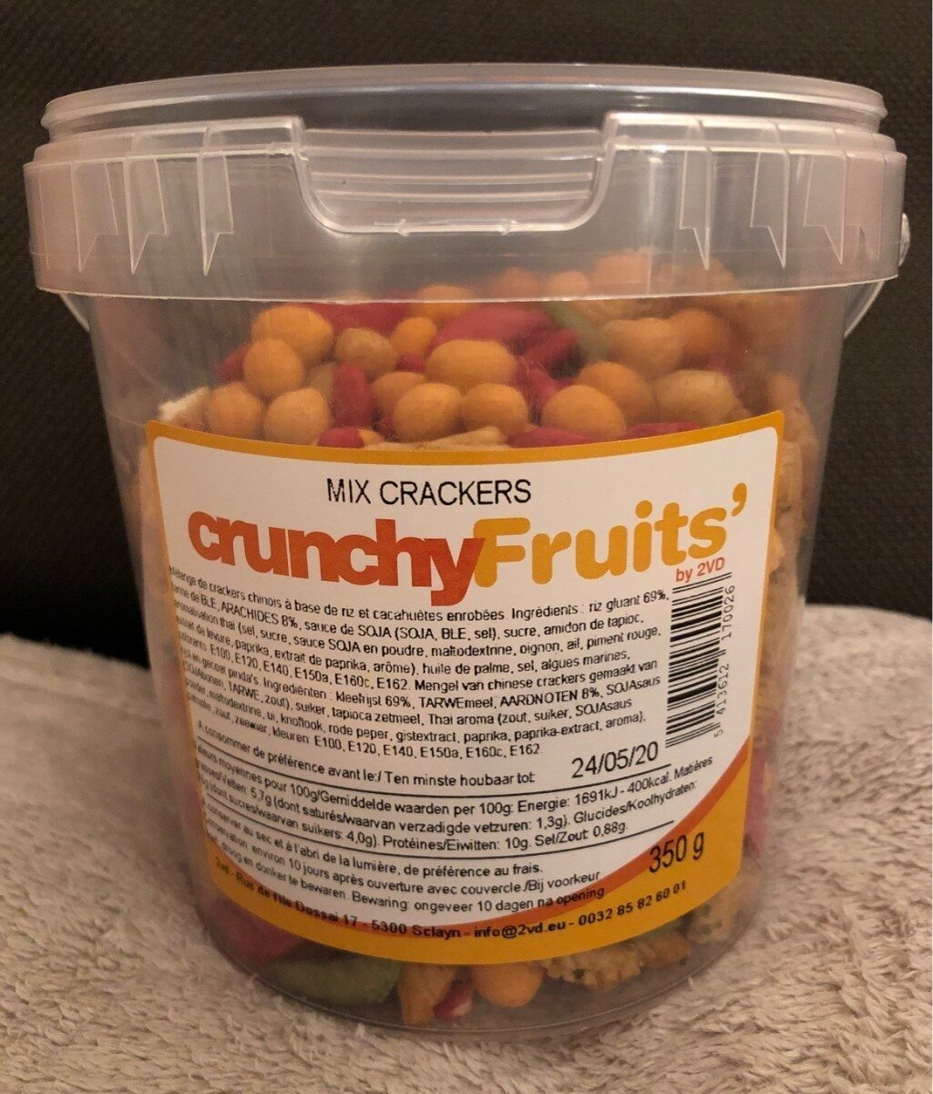 Mix Crackers Crunchy Fruits - Produit
