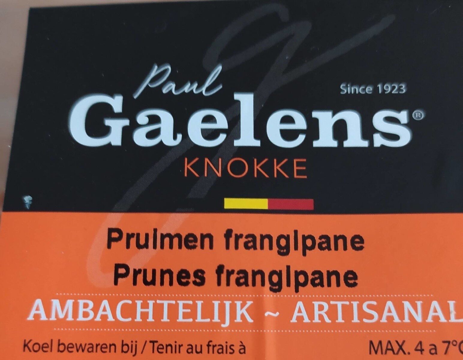 Tarte prunes frangipane - Product - fr