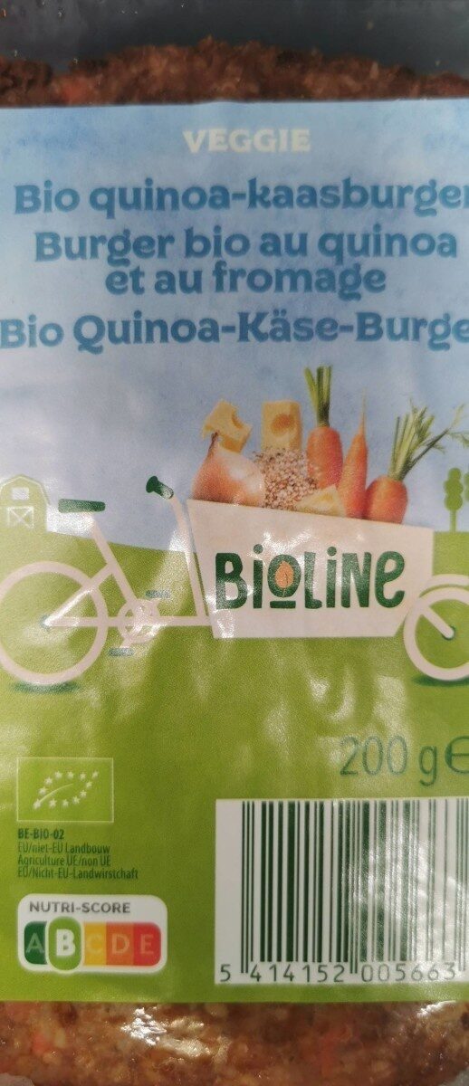 Burger quinoa bio - Product - fr