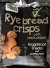 Rye Bread Crisps - Product