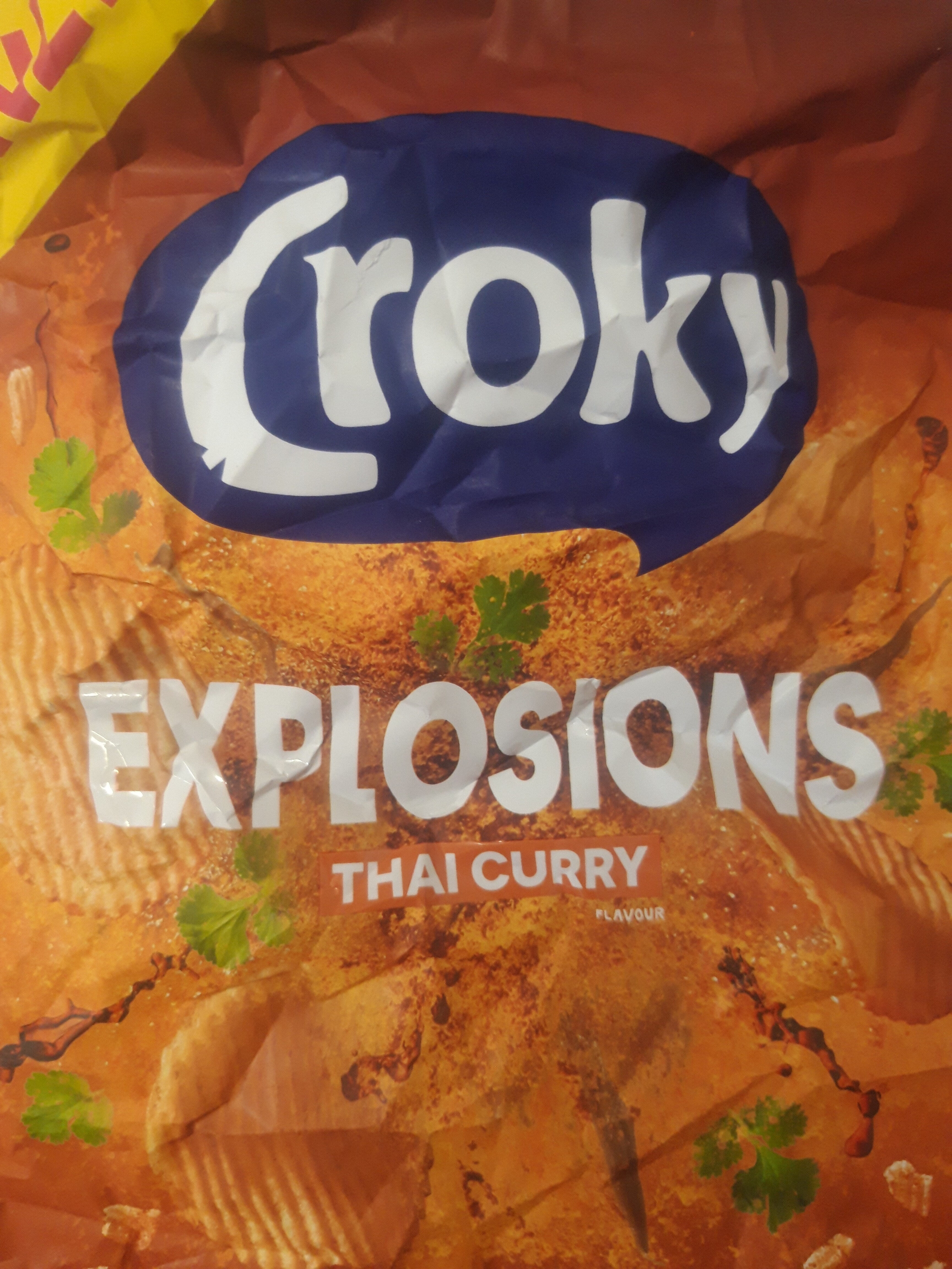Croky explosion Thai curry - Produit