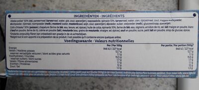 Kombinos epinards - Ingrediënten - fr