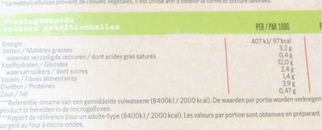 Green cuisine linguine bolognese - Voedingswaarden - fr