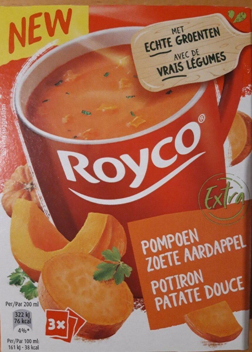 Soupe potiron patate douce - Product - fr