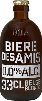Bière belge blonde sans alcool - Produit