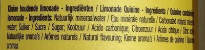 Classic Tonic Water - Ingrédients