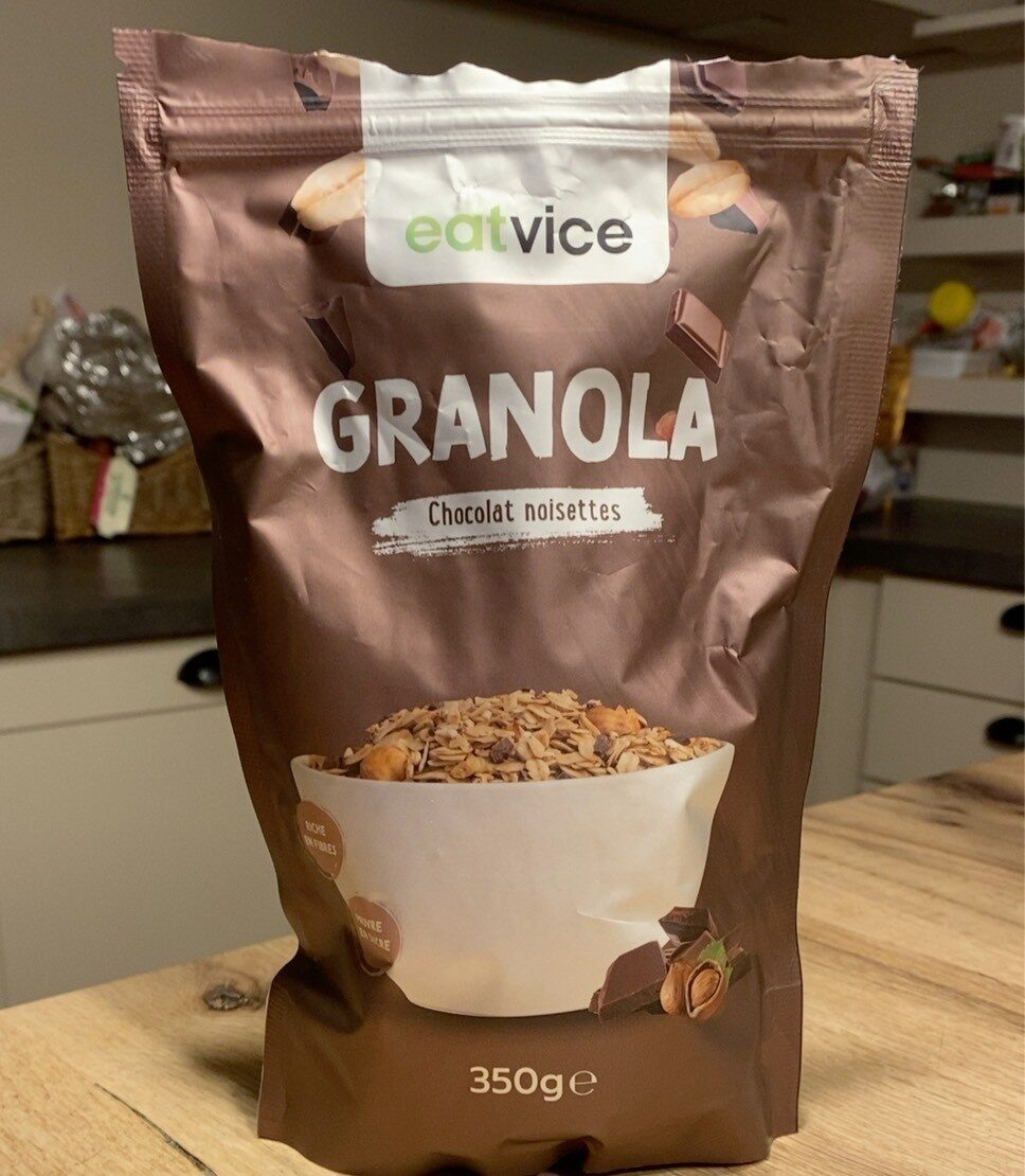 Granola chocolat noisettes - Product - fr