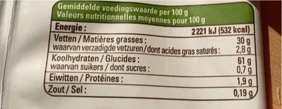 Ethiquable Bananen Chips Salzig (2,34 Eur / 100 G) - Voedingswaarden - fr