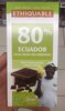 80% Ecuador - Produit