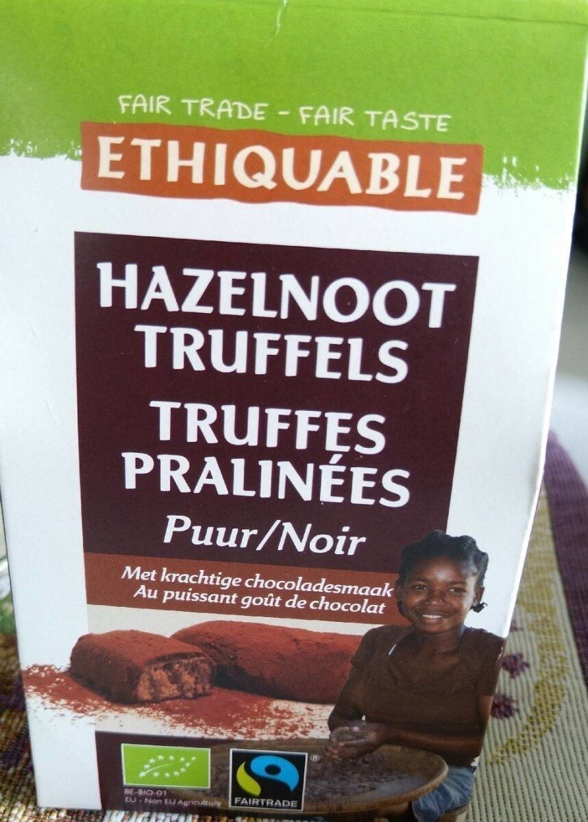 Truffes pralinées Noir - Product - fr