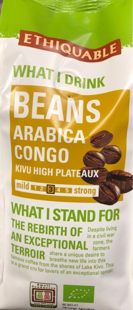 Coffee beans arabica congo - Product - fr