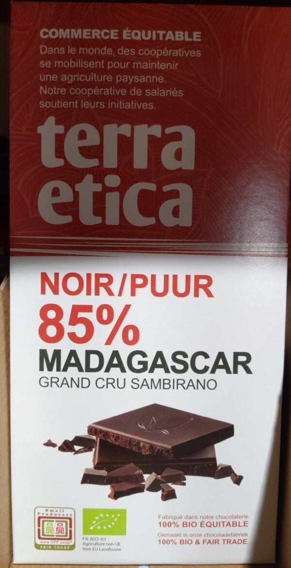 Noir 85% madagascar - Product - fr