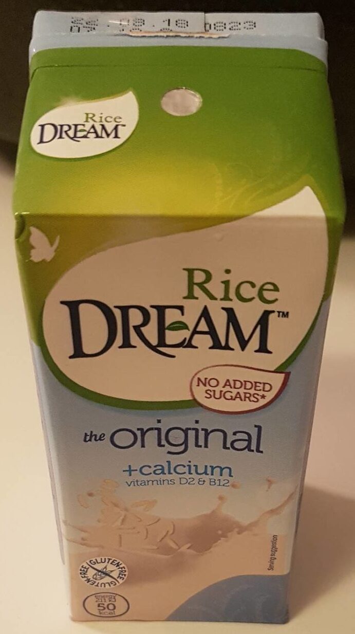 Rice Dream 3X200ML Riisijuoma Kalkkirikastettu Ja Vitaminoitu - Product - fr