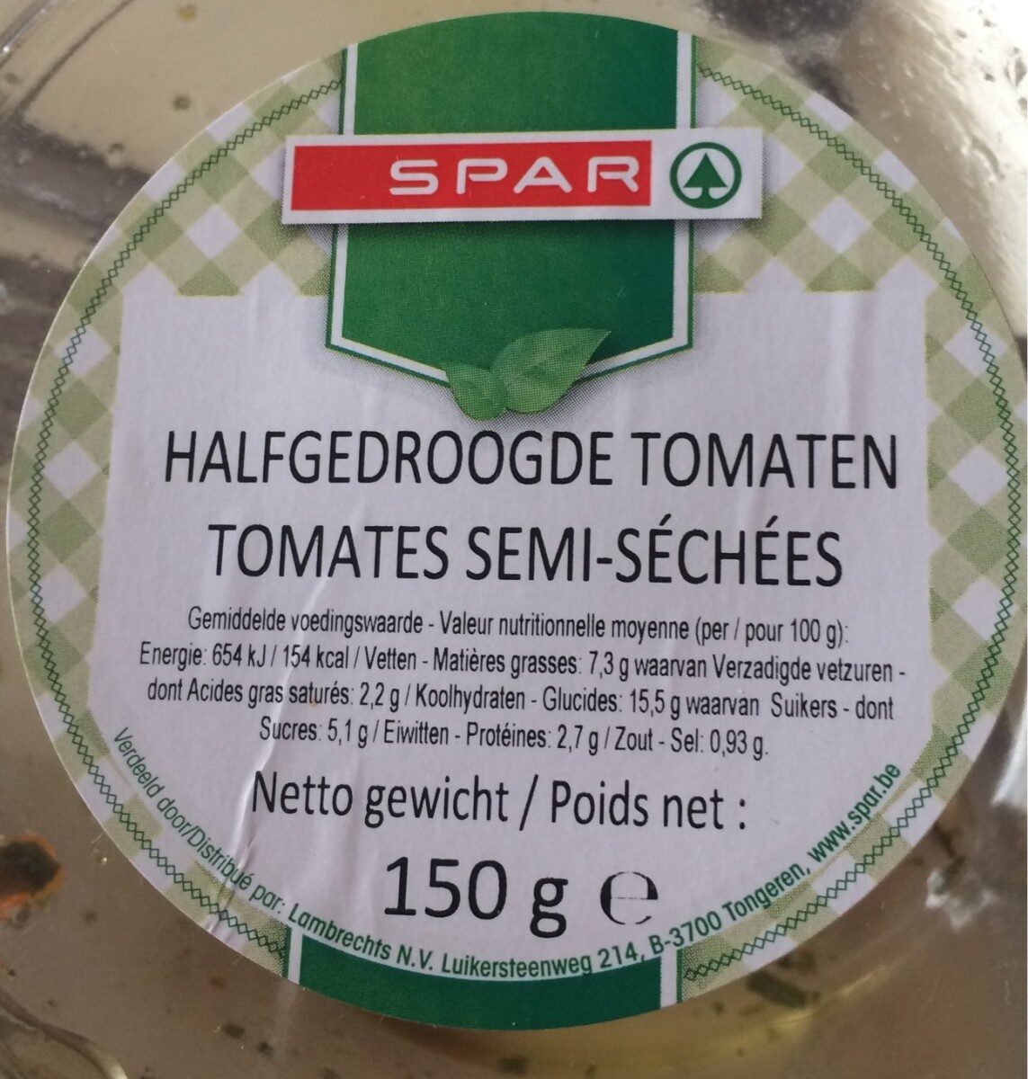 Tomates semi-séchées - Product - fr