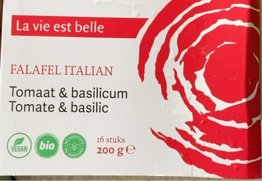Falafel italian tomate basilic - Product - fr