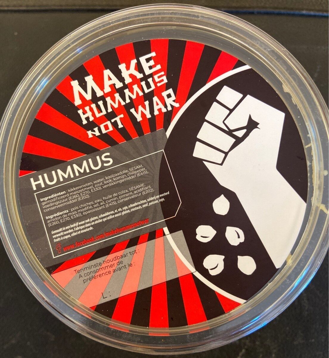 Make Hummus not war - Produit