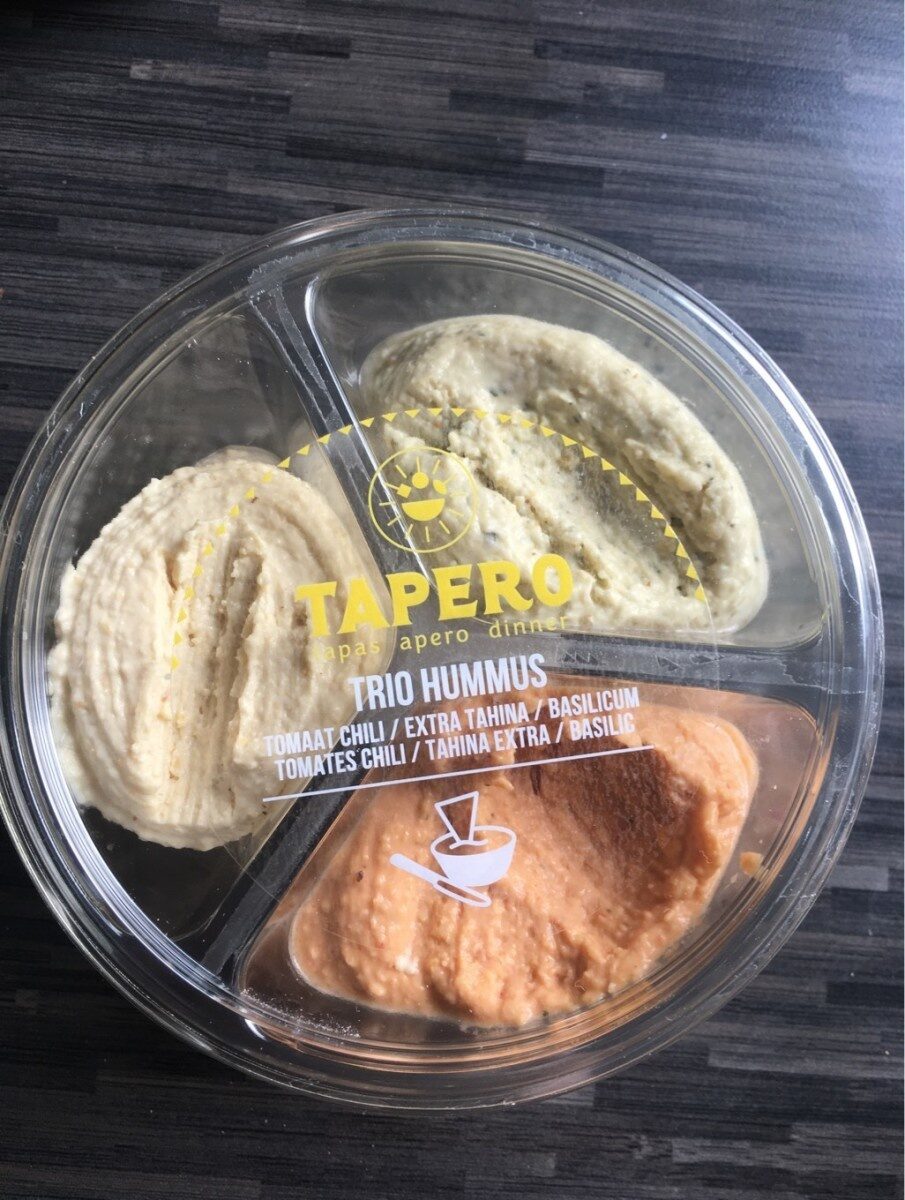 Tapero Trio Hummus - Produit