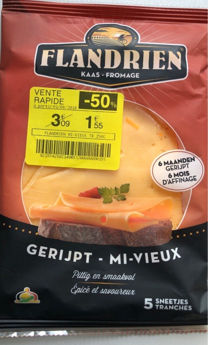 Flandrien fromage mi-vieux - Product - fr
