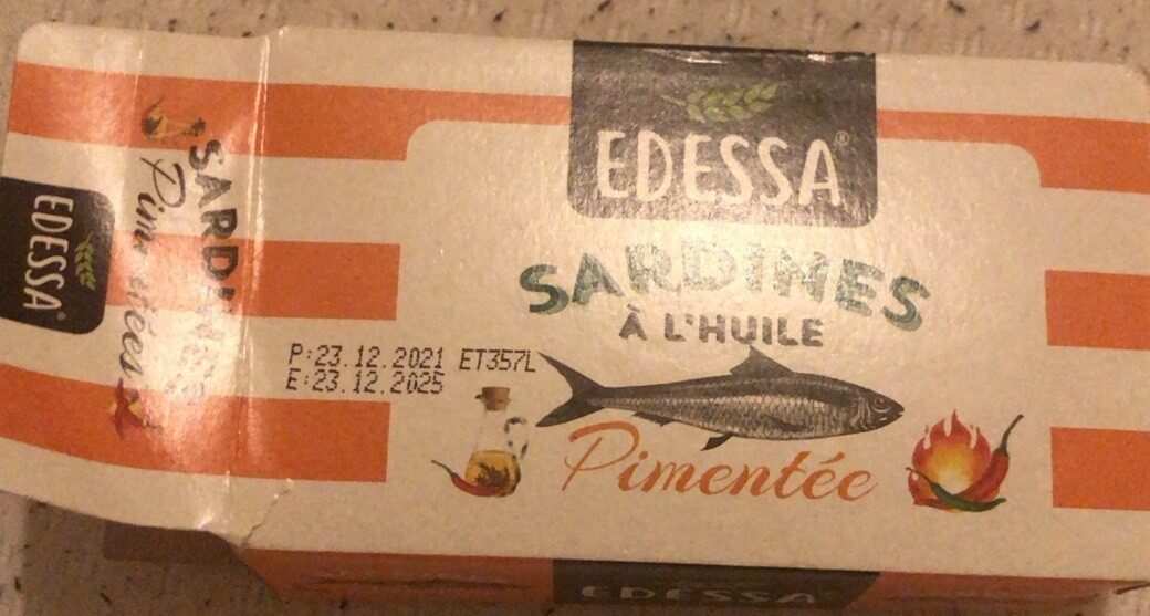 Sardine a l’huile pimente - Product - fr