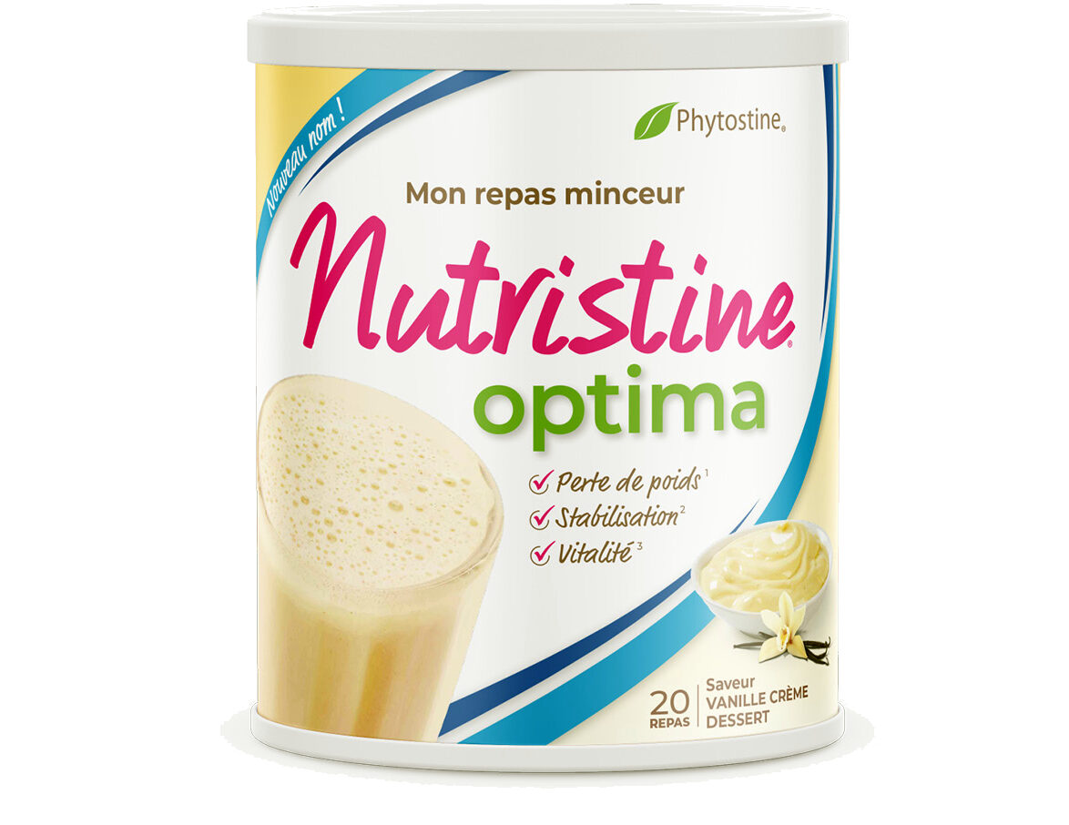 Nutristatine Optima Saveur Vanille Crème Dessert - Tableau nutritionnel