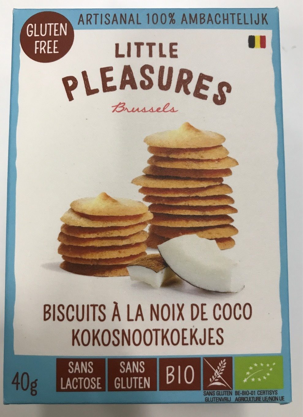 Biscuits à la noix de coco - Product - fr
