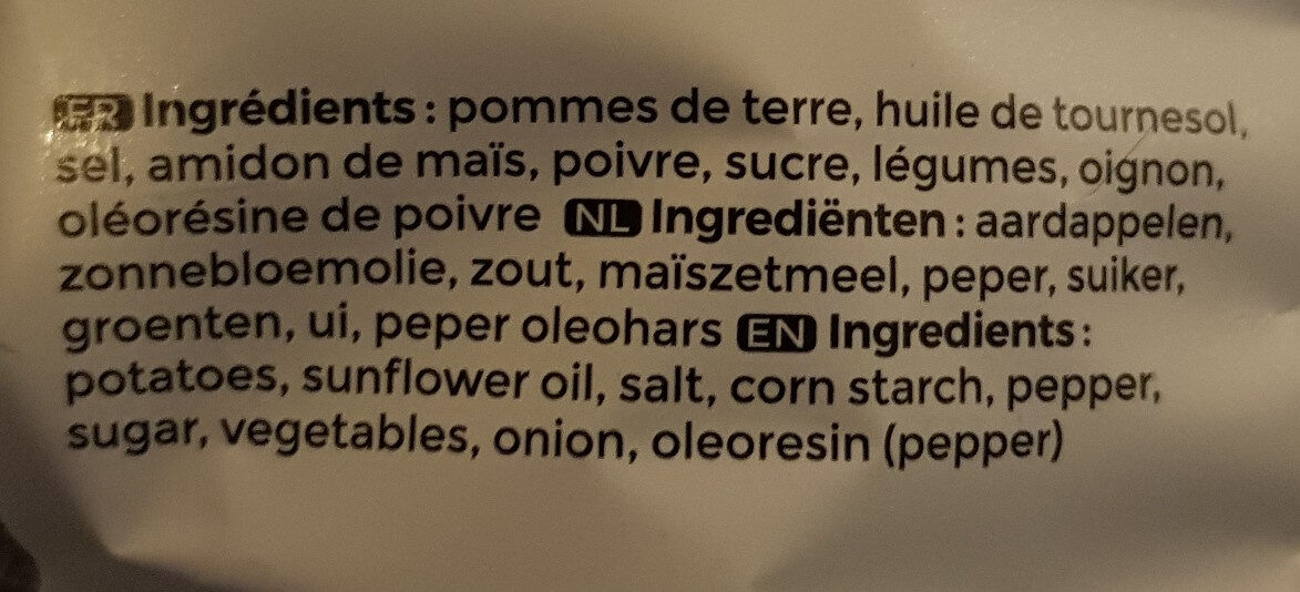 Poivre - Ingredienser - fr