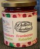 Confiture framboise rhubarbe - Produit