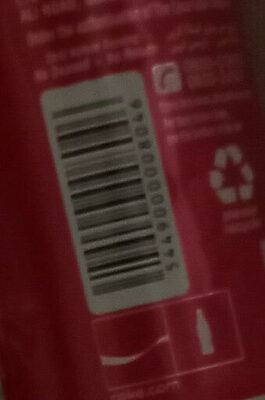 Coca Cola - Instrucciones de reciclaje y/o información de embalaje - en
