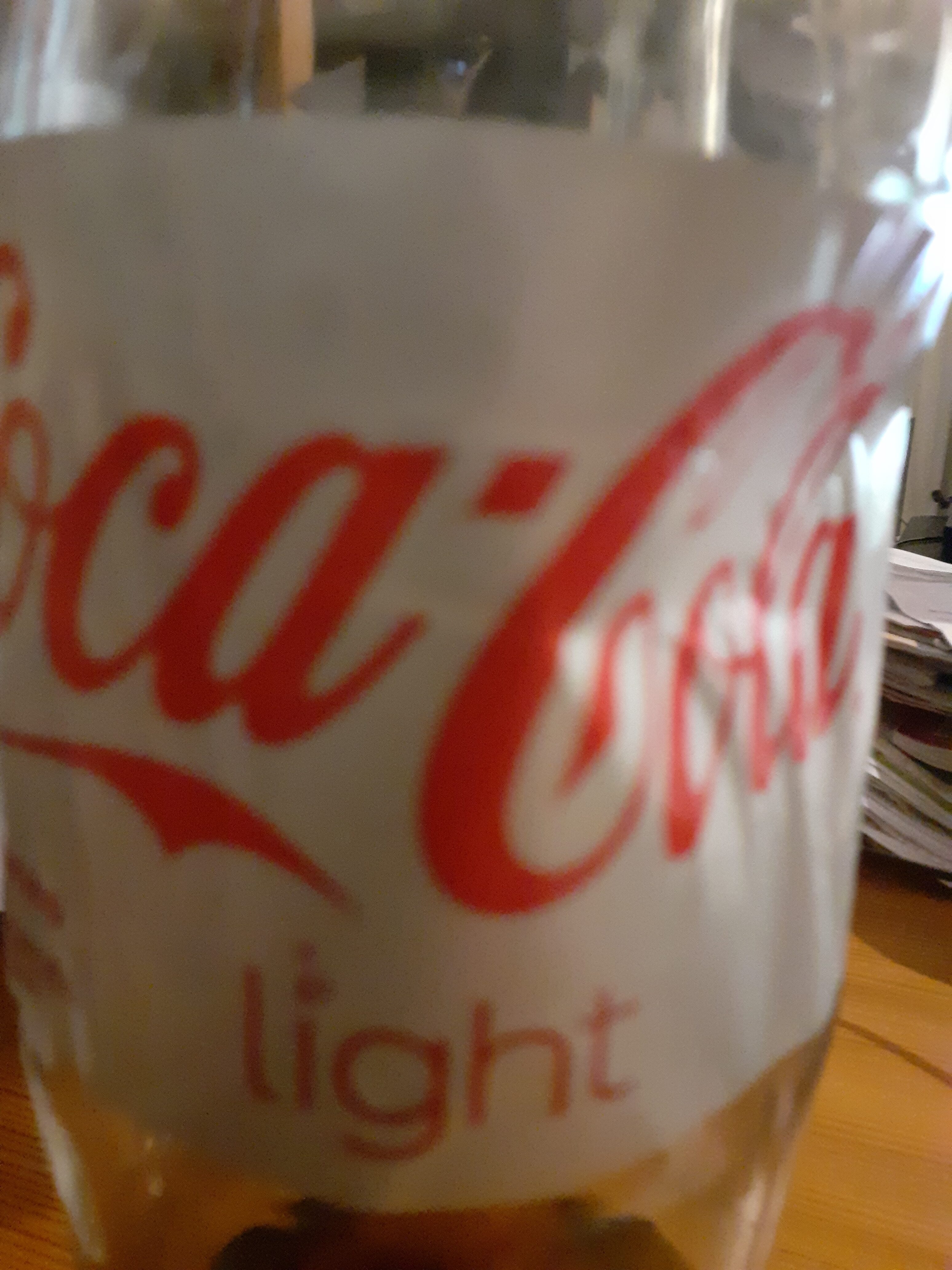 Coca light 1.5l - Instruction de recyclage et/ou informations d'emballage