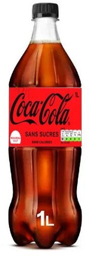 Coca cola 1 litre zero 100da - Produit