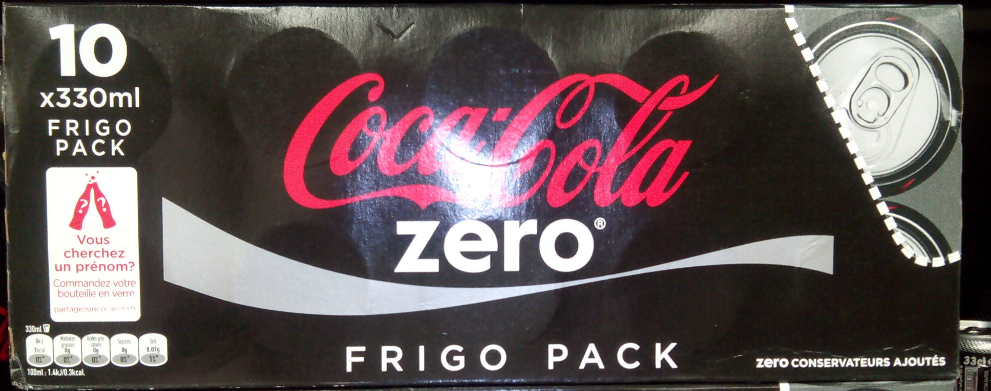 Coca cola zero® frigo pack - Product - fr
