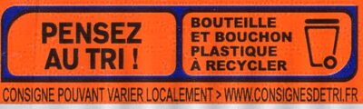 Fanta Orange sans sucres - Recycling instructions and/or packaging information - fr