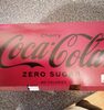 Cherry coca cola zero sugar - Product