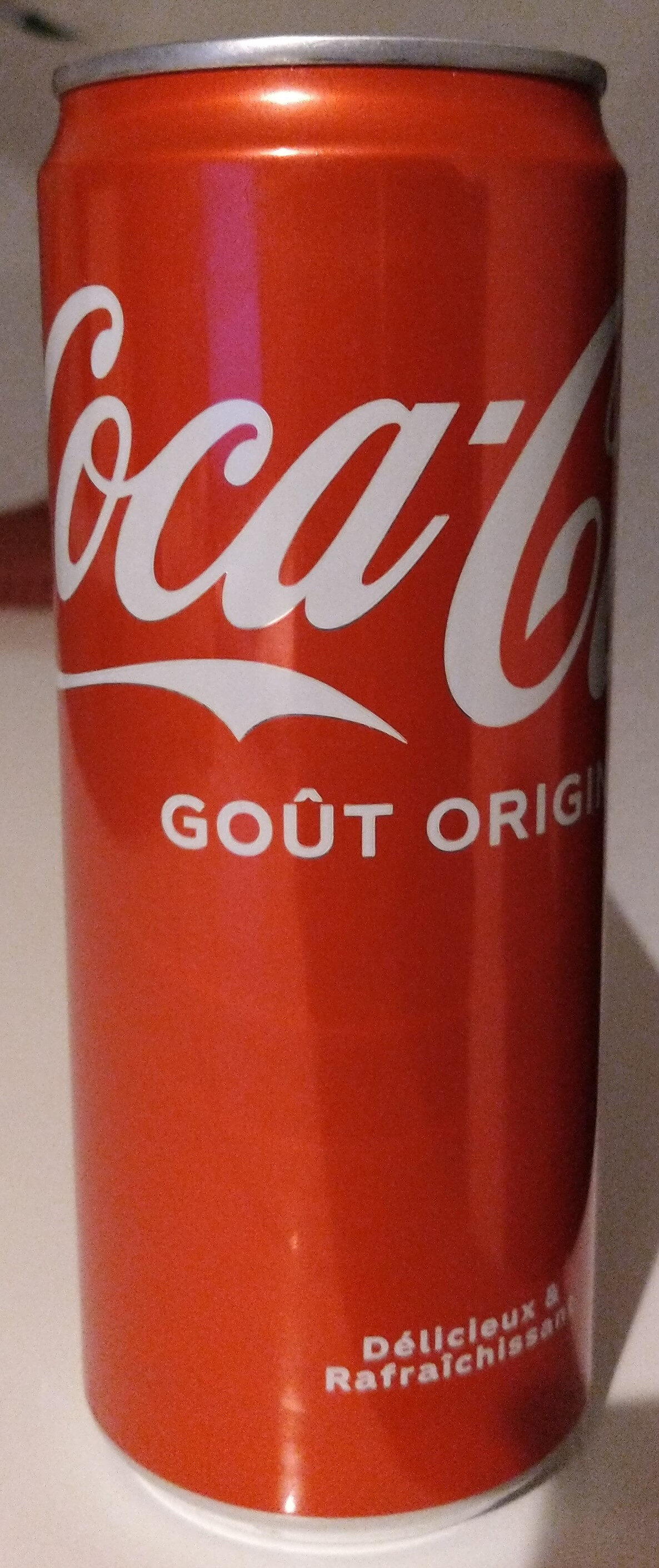Coca-cola goût original - حقائق غذائية - en