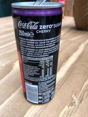 Coca-Cola Cherry Zéro Sugar - Produit