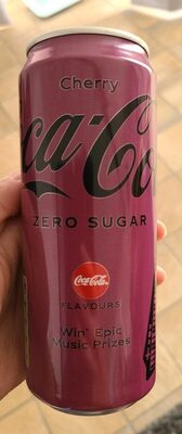 Coca cola cherry zéro sugar - Produit