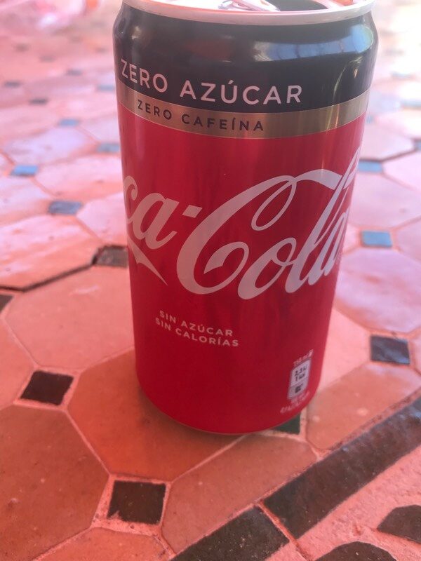 Cocacola zero azúcar zero cafeína - Producte - es