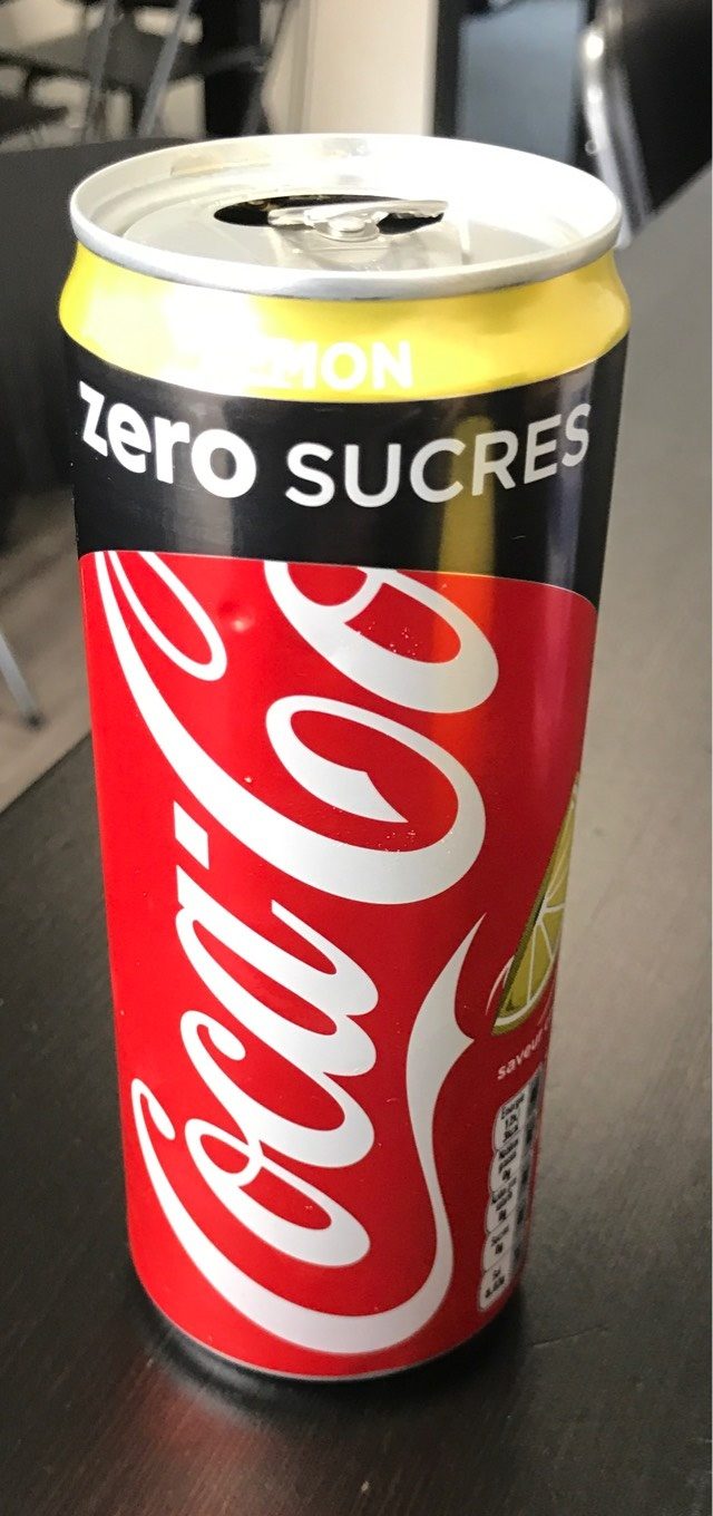 Coca Cola Lemon Zero Sucres - Produkt - fr