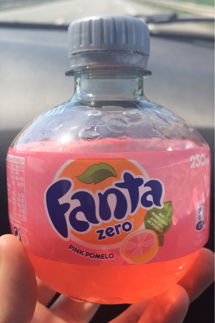 Fanta zero pink pomelo - Produit
