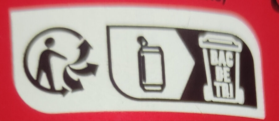 Coca-Cola sans sucres sans caféine - Instruction de recyclage et/ou informations d'emballage