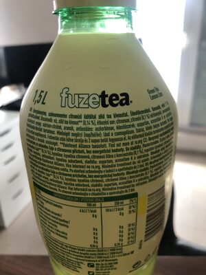 Green Ice tea Lemon zero - Ingredients - hu